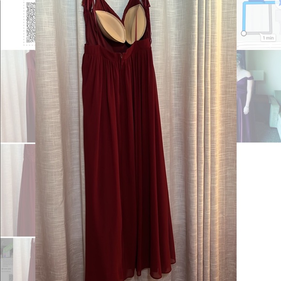 Bridesmaid dress. Bridal size 14 - Picture 2 of 3